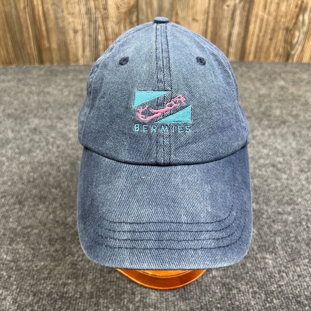 Bermies Logo Cap Adult Adjustable‎ Embroidered Made From Recycled Bottles Hat
